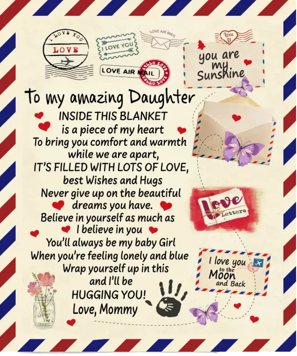 To My Amazing Daughter | Birthday Gift | Christmas Gift |